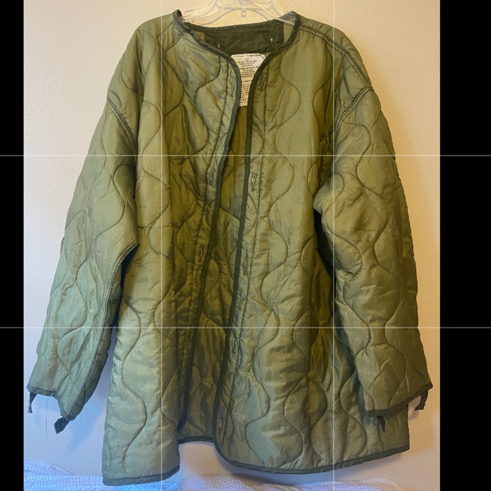 Vintage Mens Military Liner Jacket